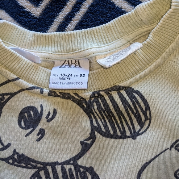 Zara Mickey Mouse Crewneck - Picture 3 of 3